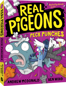 Real Pigeons Peck Punches book cover